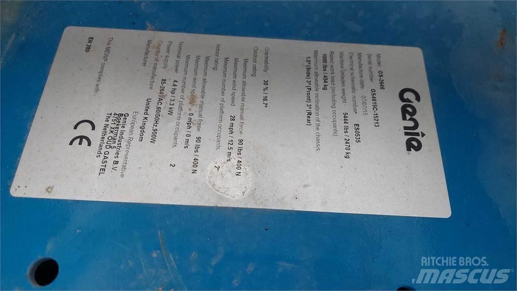 Genie GS2646 Sakselifter