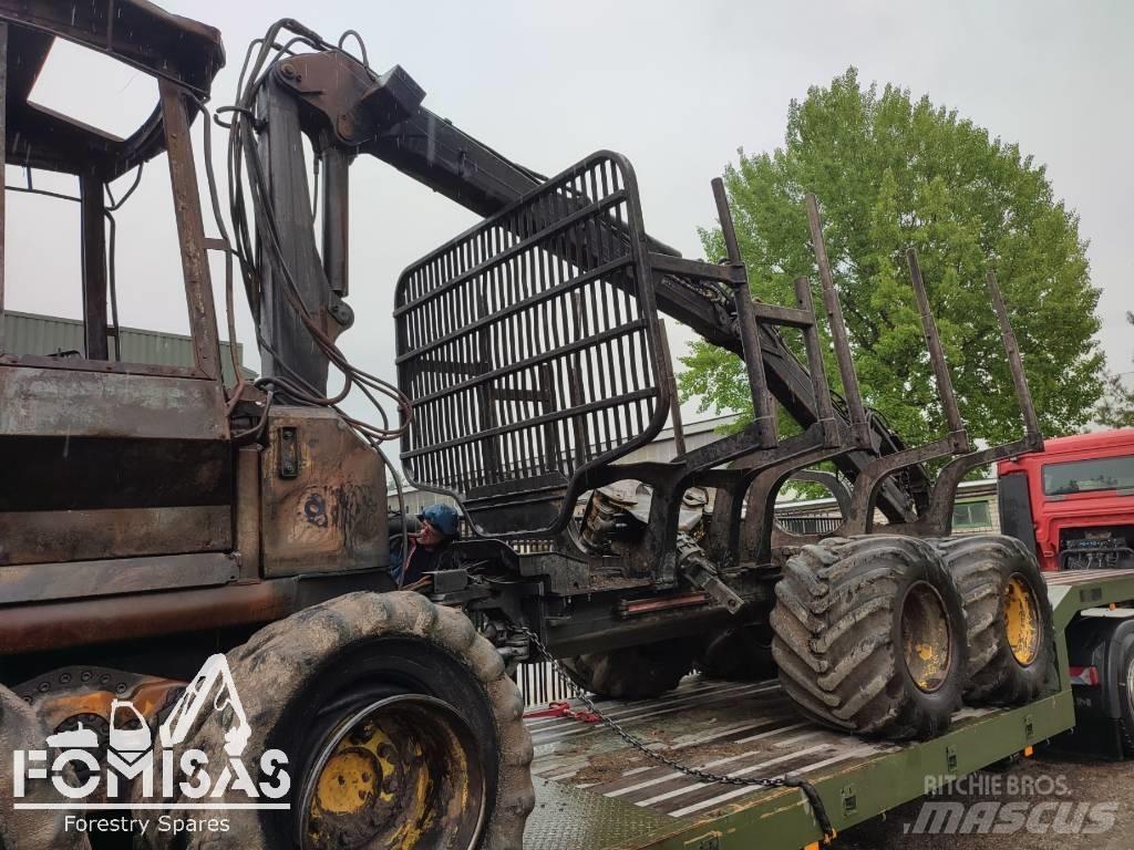 Timberjack 810B Chassis og understell