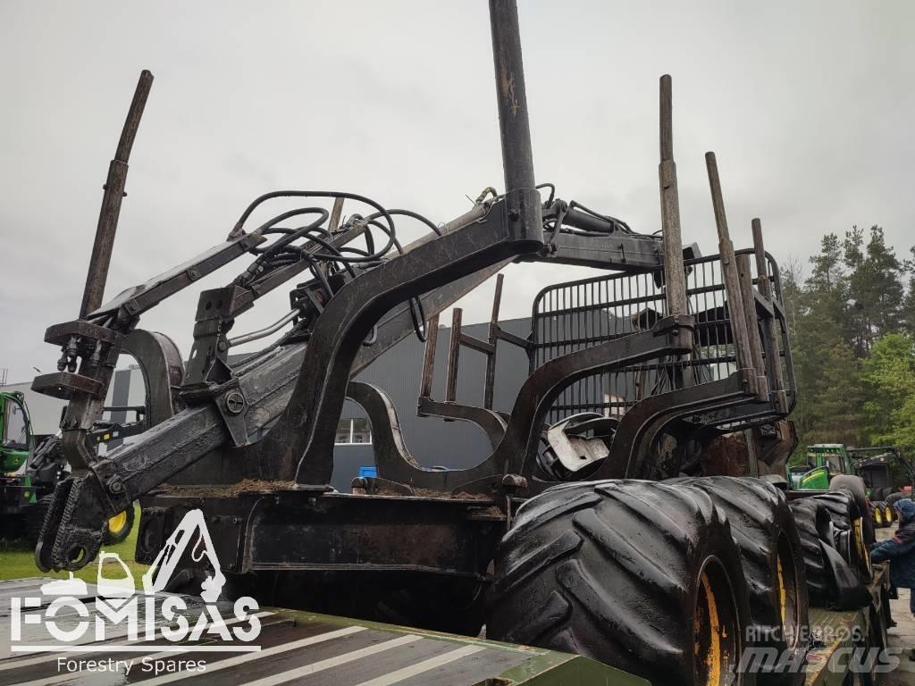 Timberjack 810B Chassis og understell