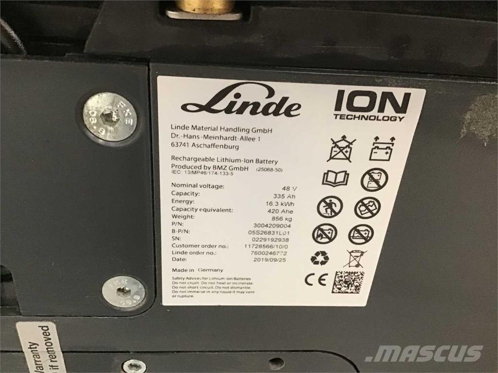 Linde E16 ION Elektriske trucker