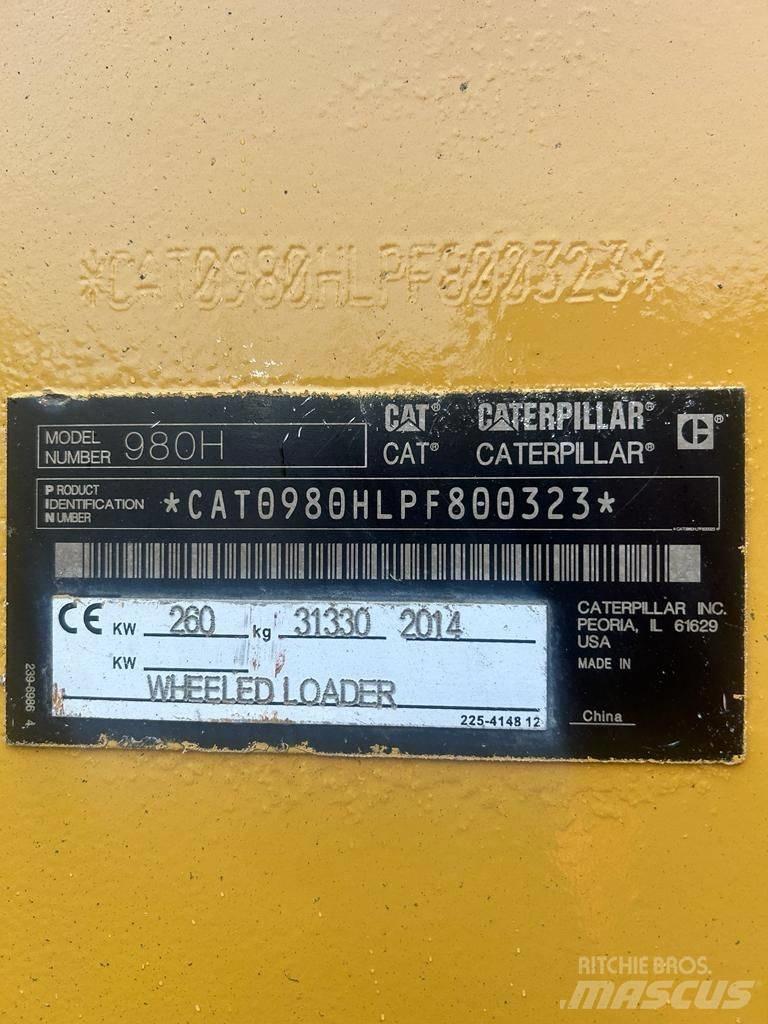 CAT 980H Hjullastere