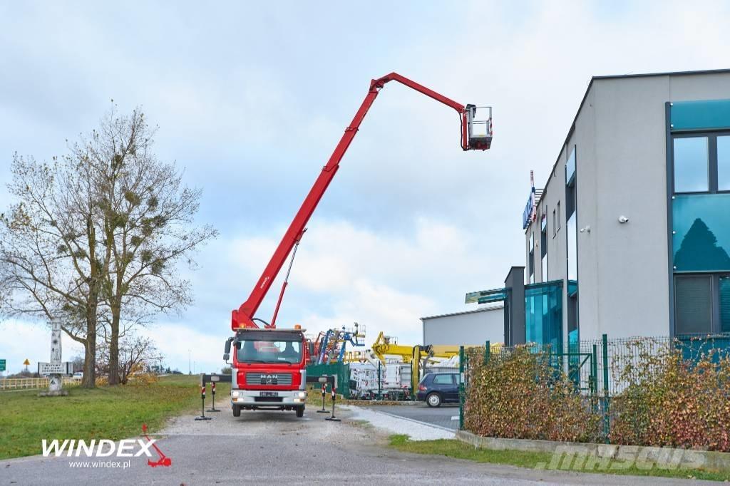 Wumag WT 250 Bilmontert lift