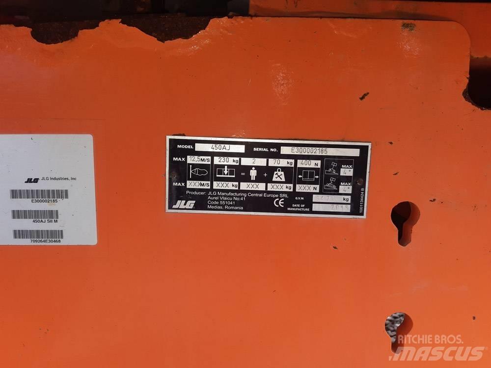 JLG BOOM LIFT Leddede bomlifter