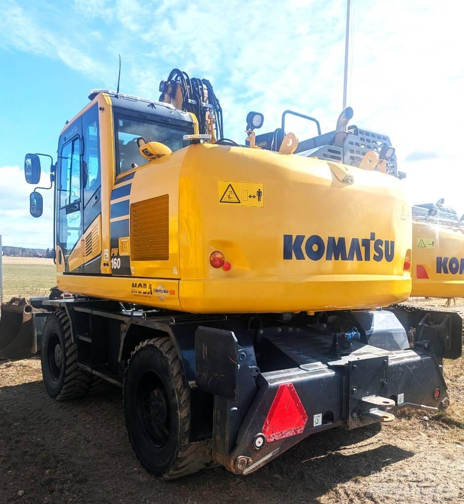 Komatsu PW160-11 Hjulgravere