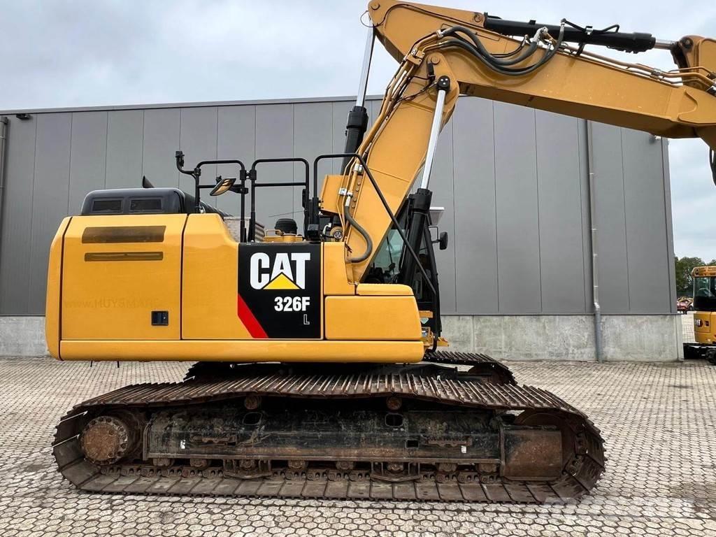 CAT 326F + GPS Beltegraver