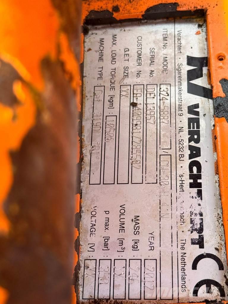 CAT 319DL Beltegraver