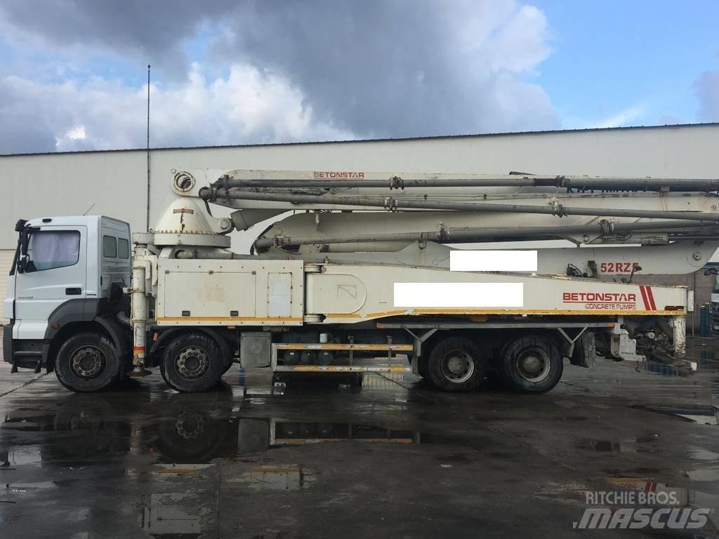 Betonstar 52M-5RZ Betongpumpe biler