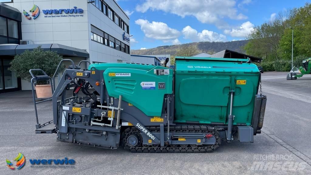 Vögele Super 800i Asfaltutleggere