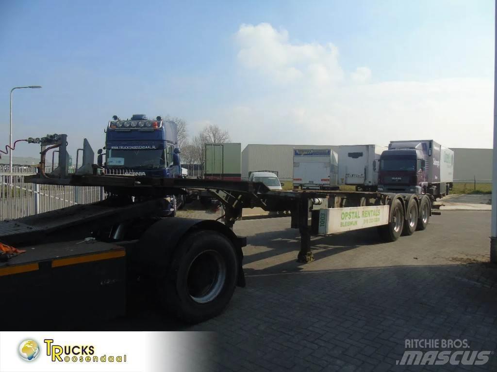 Pacton 3 AXLE Containerchassis Semitrailere