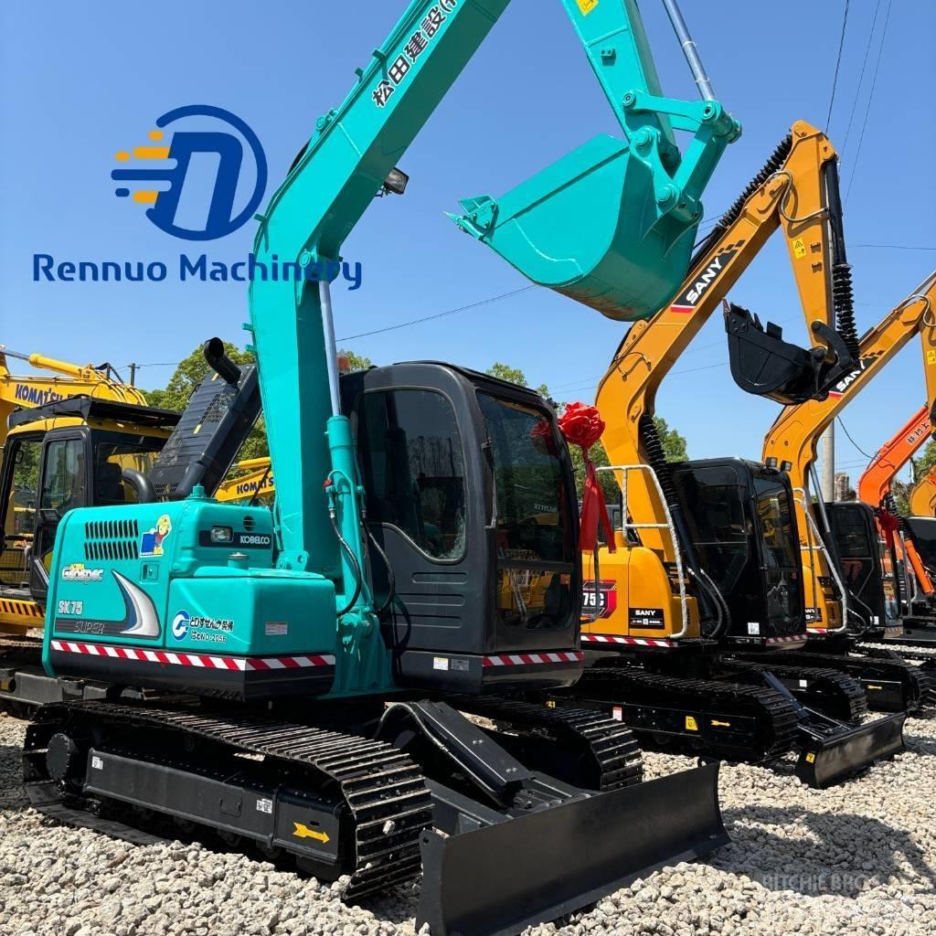 Kobelco SK75 Beltegraver