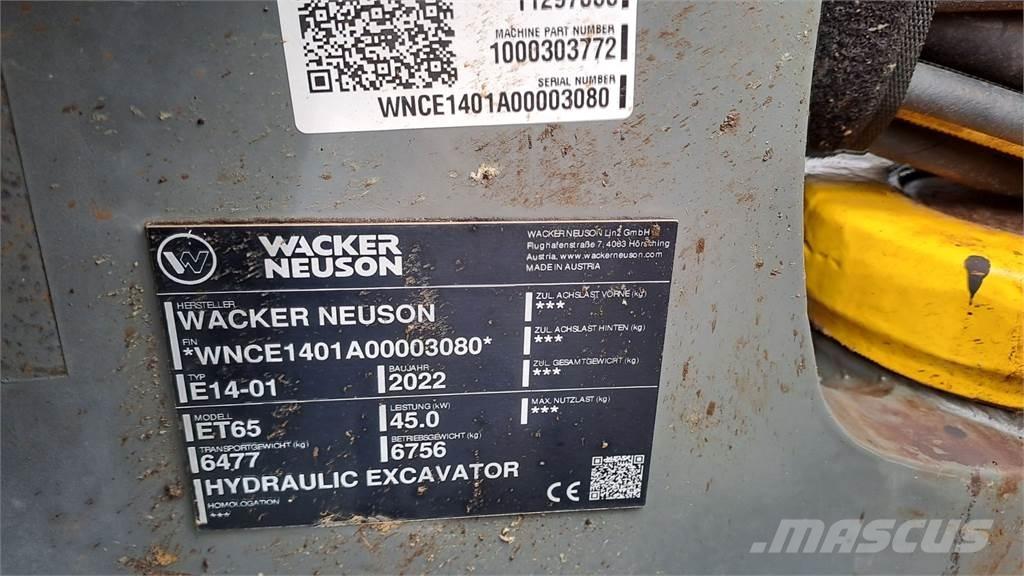 Wacker Neuson ET65 Beltegraver