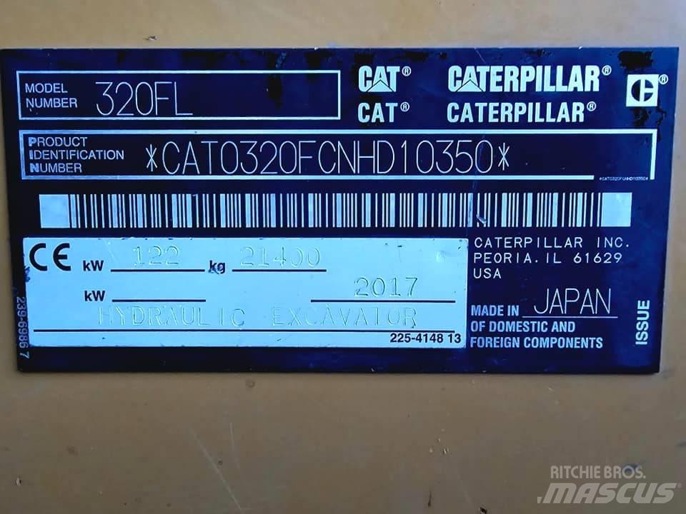 CAT 320 FL Beltegraver