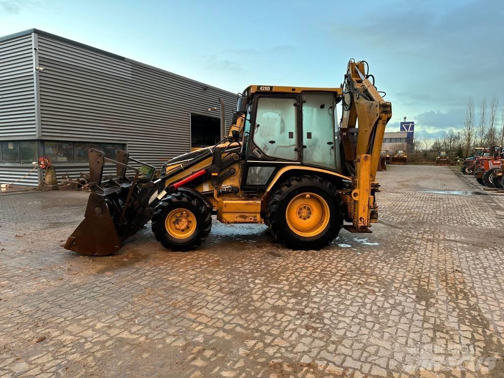 CAT 428D Traktorgravere