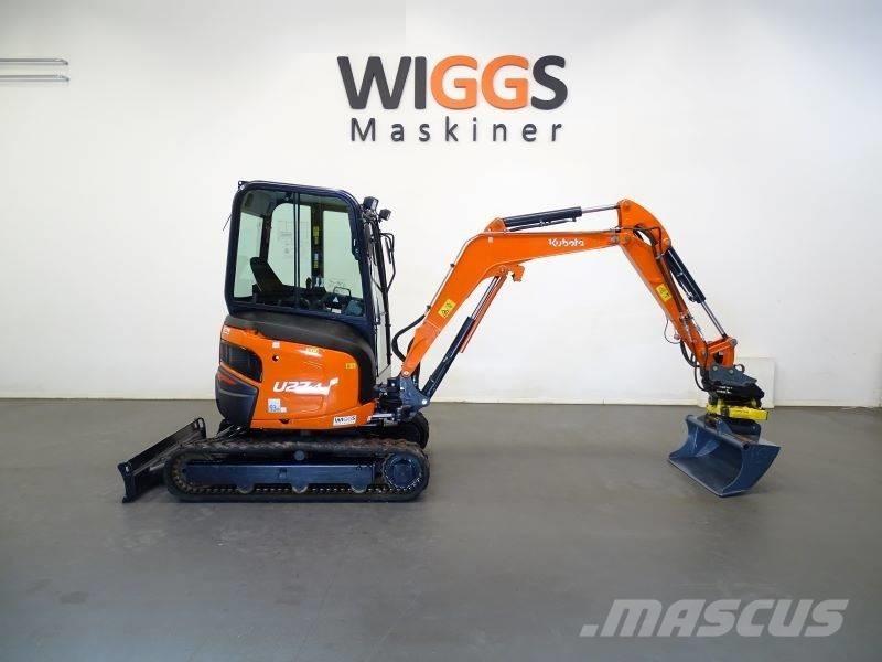 Kubota U 27-4 Minigravere <7t