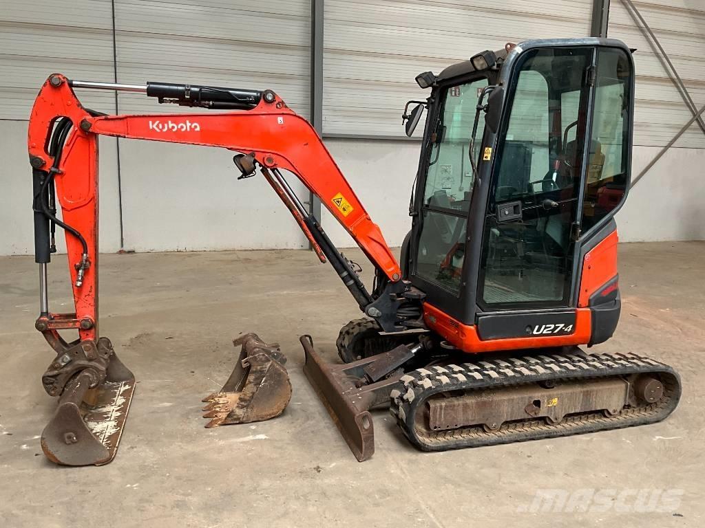 Kubota U 27-4 Minigravere <7t