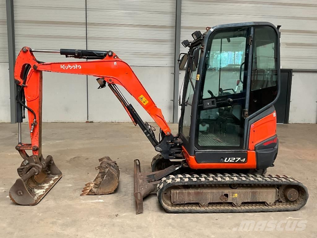 Kubota U 27-4 Minigravere <7t