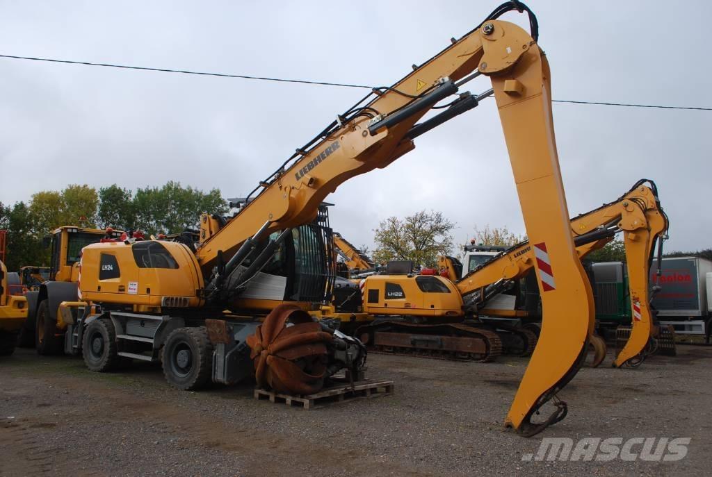Liebherr LH 24 M Gravemaskiner for avfallshåndtering