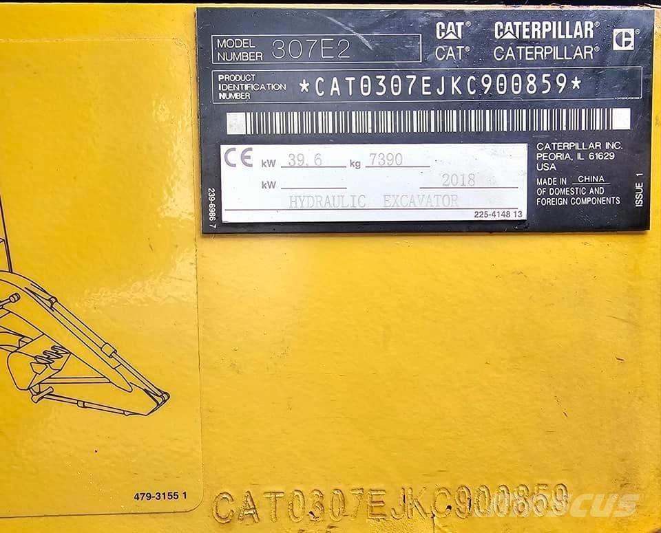CAT 307 E2 Beltegraver
