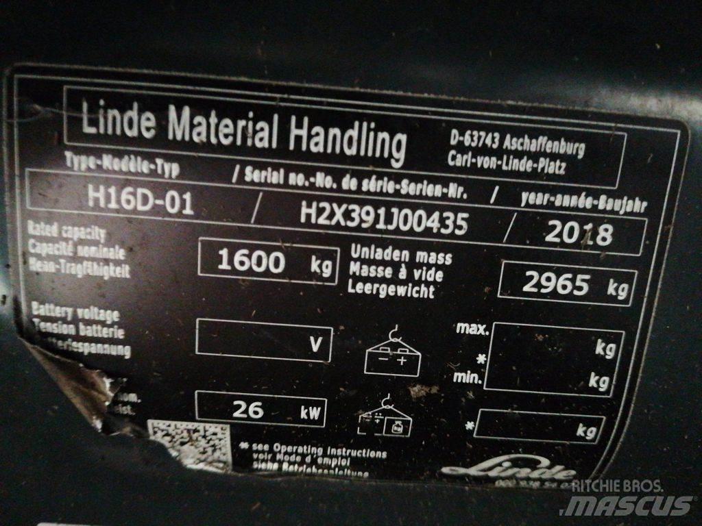 Linde H16D-01 Diesel Trucker