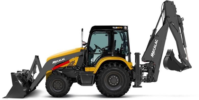 Mecalac TLB870 Traktorgravere