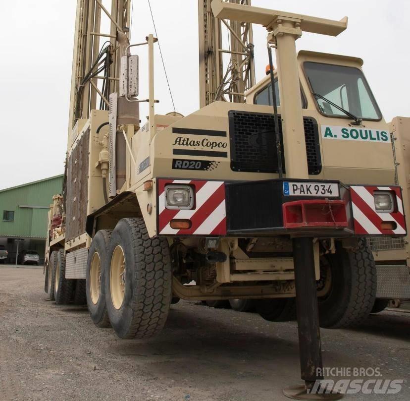 Atlas Copco RD 20 II Borrigg lastebilmontert