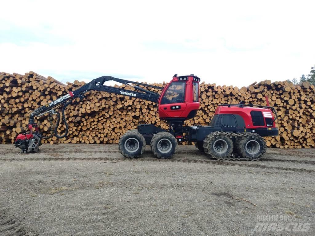 Komatsu 901 XC Hogstmaskiner