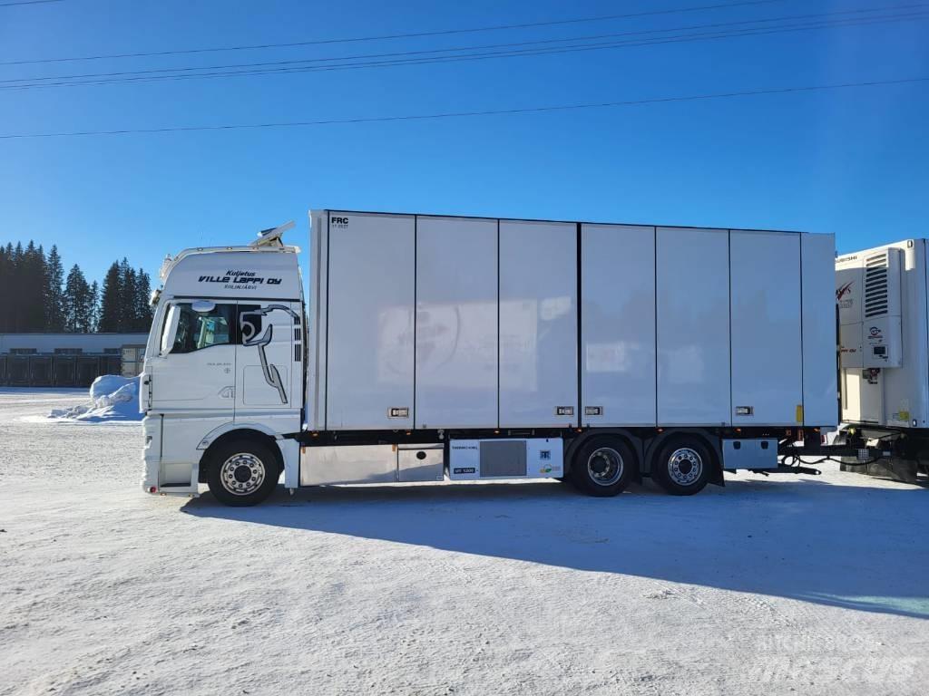 MAN 26.510, 6X2 Skapbiler Frys/kjøl/varme
