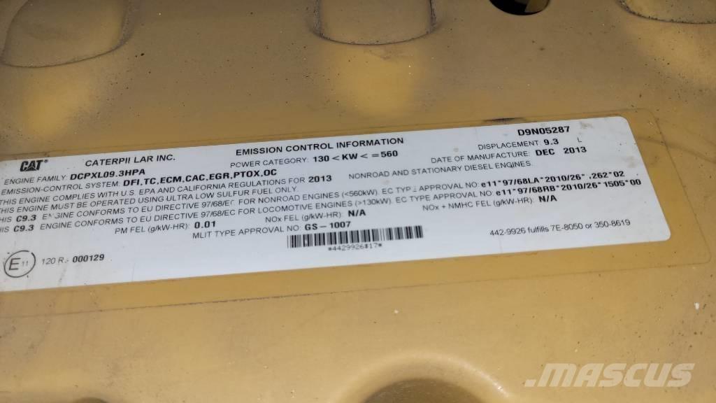 CAT C 9.3 Anlegg - Annet