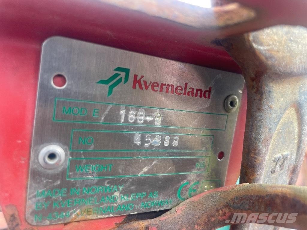 Kverneland E 160-8 Vendeploger