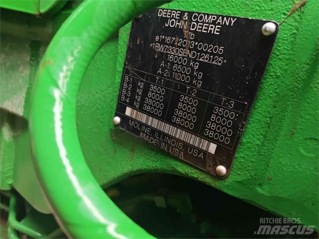 John Deere 7R 330 Traktorer