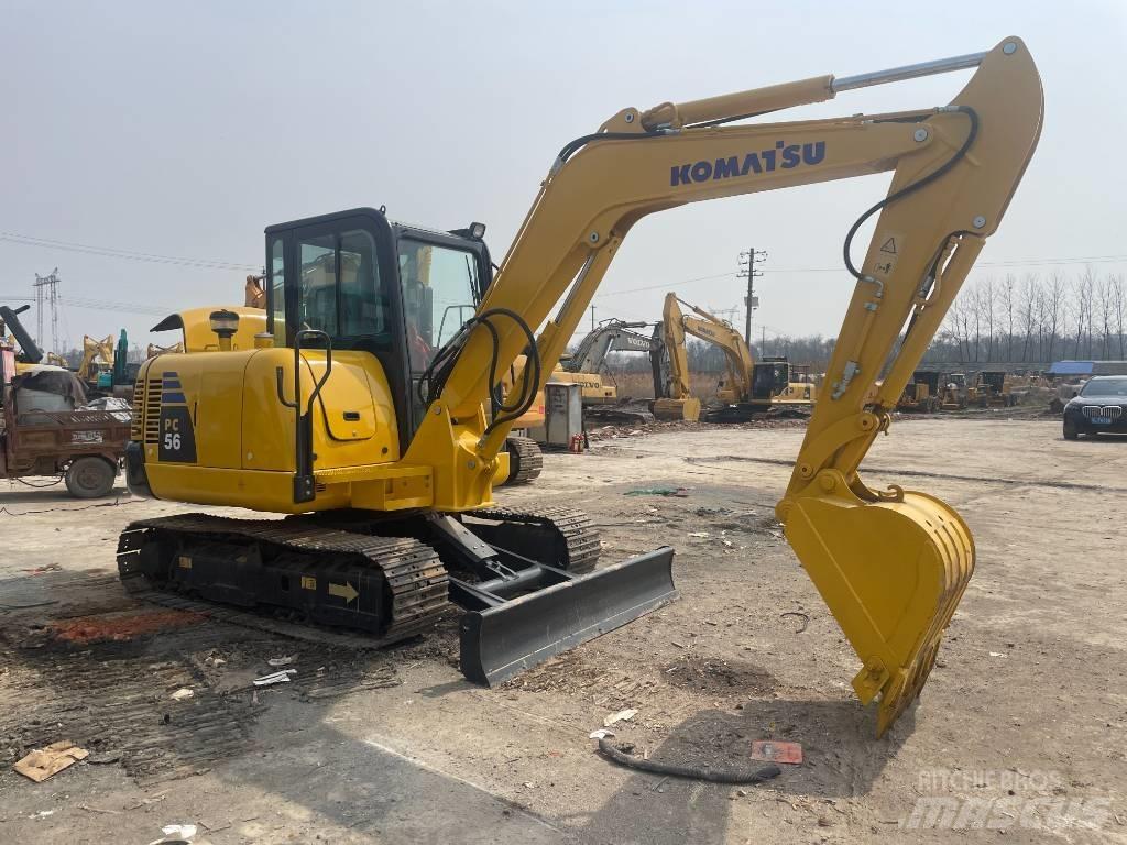 Komatsu PC56 Minigravere <7t