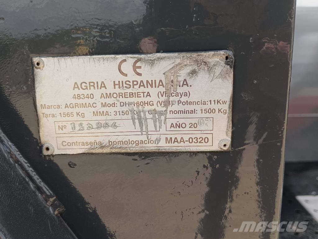 Agria DH 15 hg 4x4 Mini dumpere