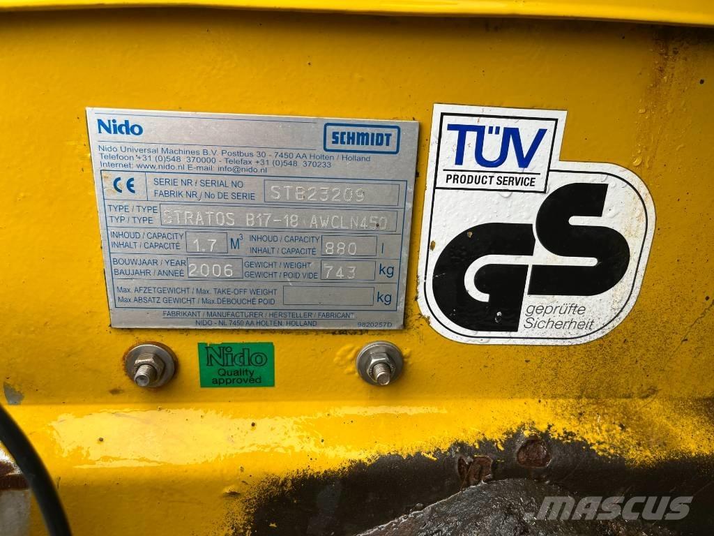 Nido Stratos Sand- og saltspredere