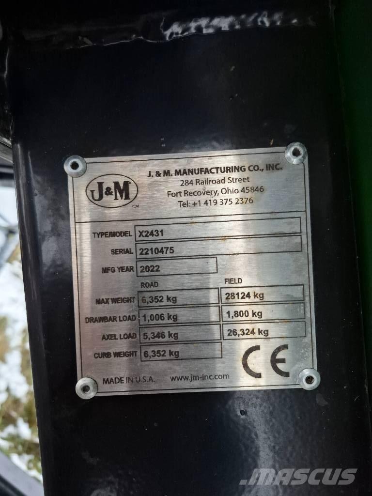 J&M X2431 Kornhengere