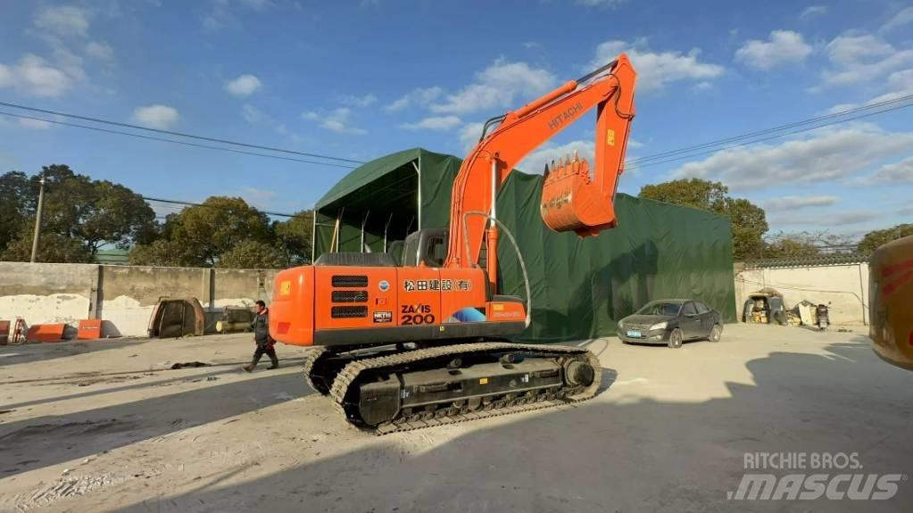 Hitachi ZX 200 Beltegraver