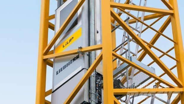 Liebherr LiUp 200 Stillas, vinsjer og vareheiser