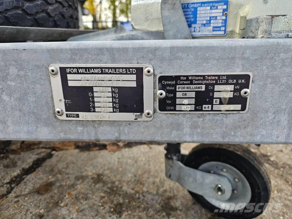 Ifor Williams GH 146 Personbilhenger
