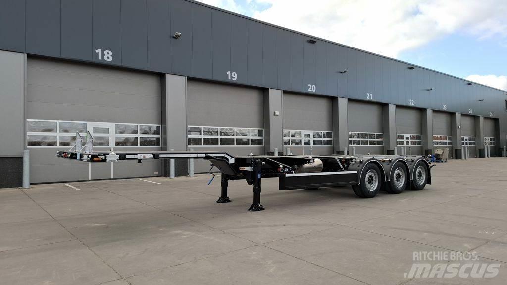 D-tec Portmaster Containerchassis Semitrailere