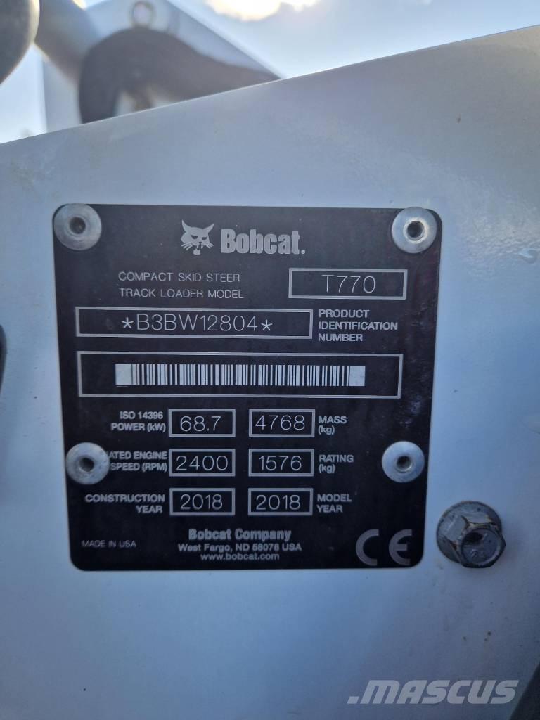 Bobcat T 770 Beltelastere