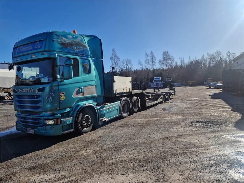 Scania R520 Spesialbiler for transport av skogsmaskiner