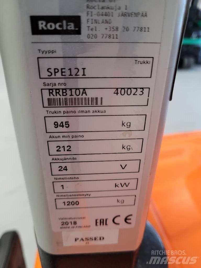 Rocla SPE12i Stablere