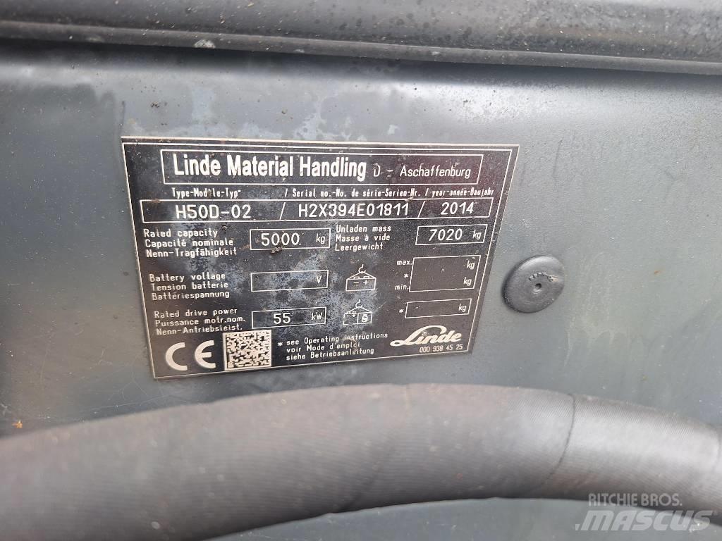 Linde H 50 D Diesel Trucker