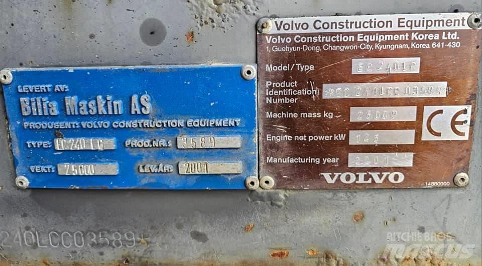 Volvo EC 240 LC Beltegraver