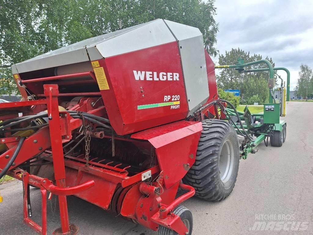 Welger 220 Profi Rundballepresser