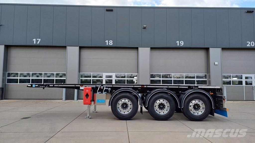 D-tec CC-20-3-T Containerchassis Semitrailere