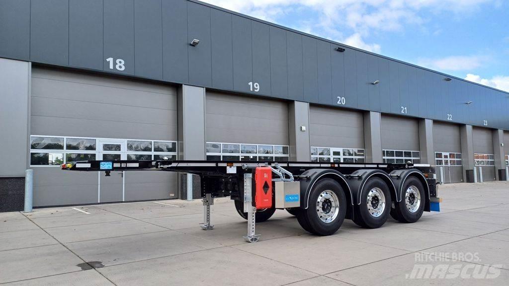 D-tec CC-20-3-T Containerchassis Semitrailere