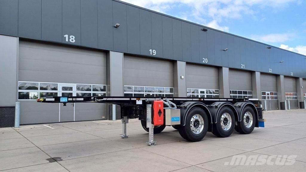 D-tec CC-20-3-T Containerchassis Semitrailere