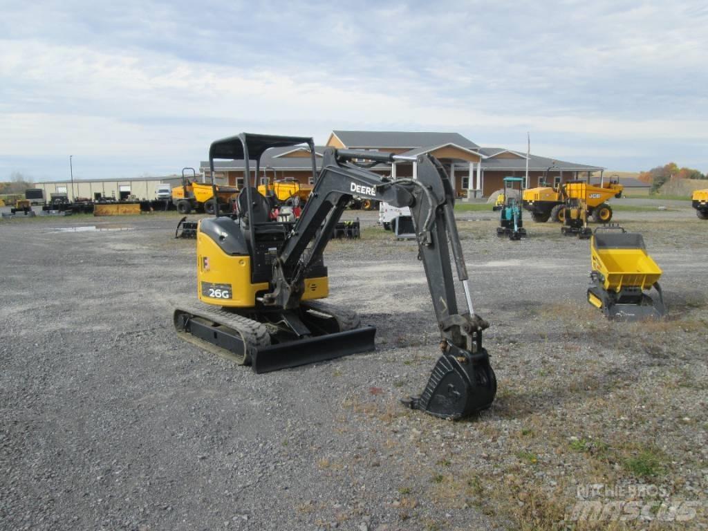 John Deere 26G Minigravere <7t