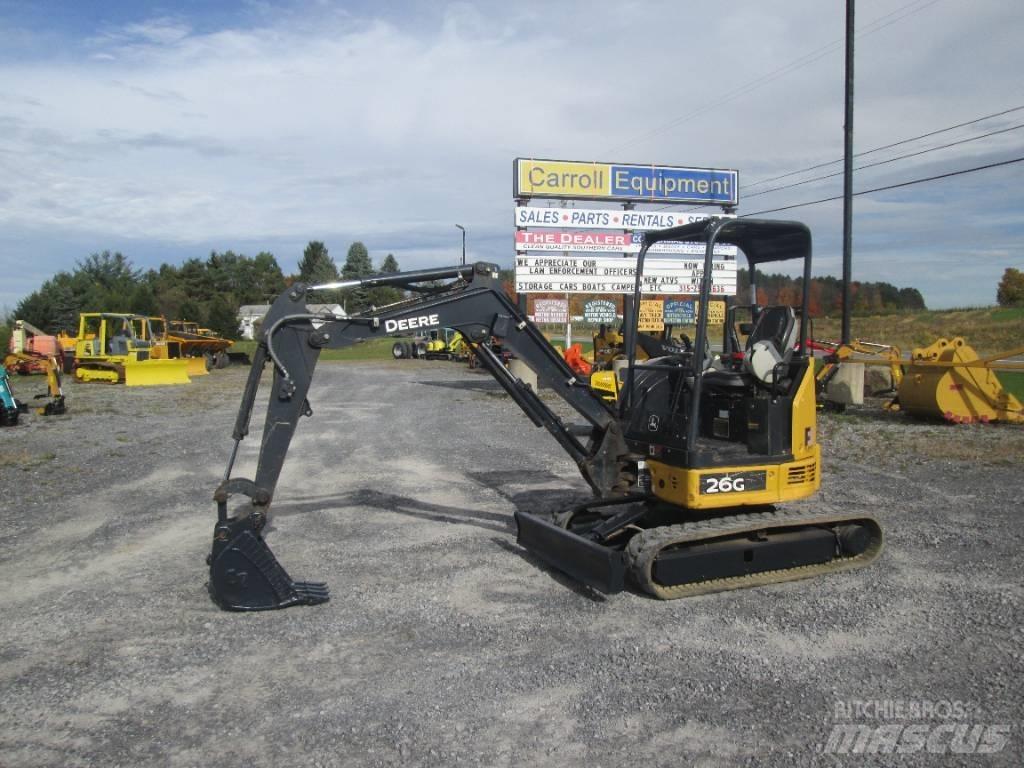 John Deere 26G Minigravere <7t