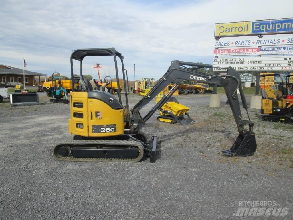 John Deere 26G Minigravere <7t